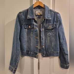 Blue Asphalt denim jean jacket size M